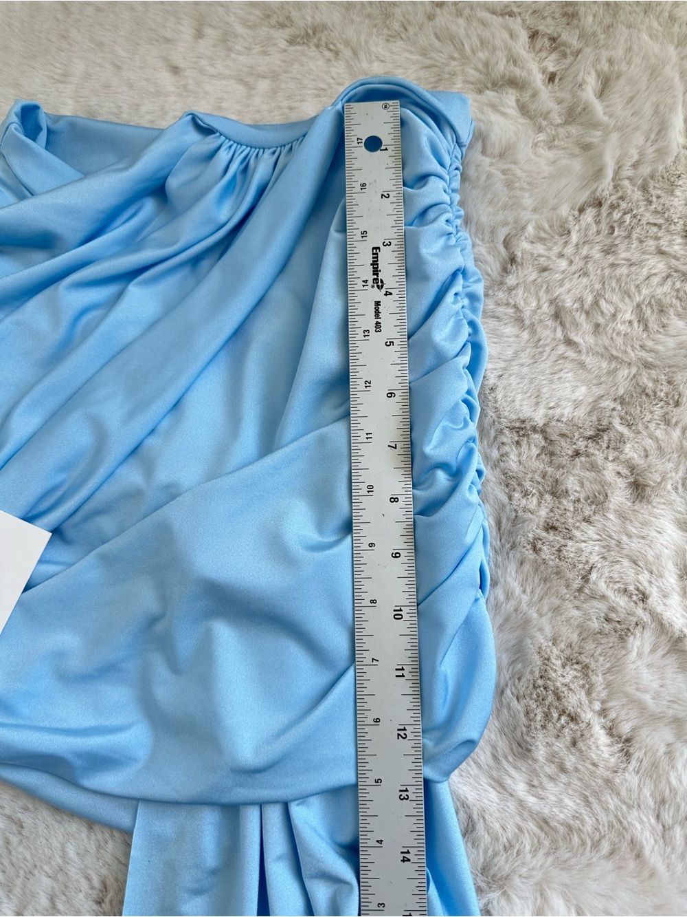 Divino Seas coverups Elise Light Blue Skirt Small NWT swim - Picture 11 of 11